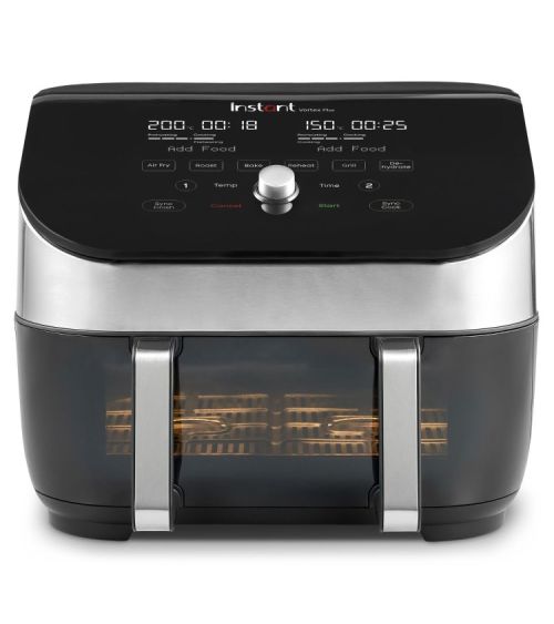 Instant Vortex Plus VersaZone 8.5L oro gruzdintuvė su ClearCook – nerūdijantis plienas, KAINA: 0, KODAS: 140-4100-01-EU-GP | 001