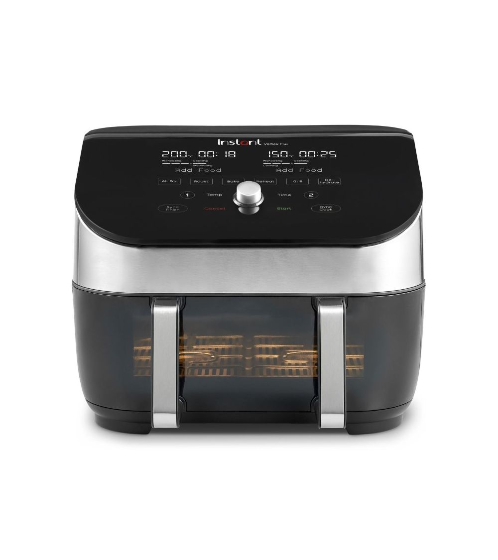 Instant Vortex Plus VersaZone 8.5L oro gruzdintuvė su ClearCook – nerūdijantis plienas, KAINA: 0, KODAS: 140-4100-01-EU-GP | 001