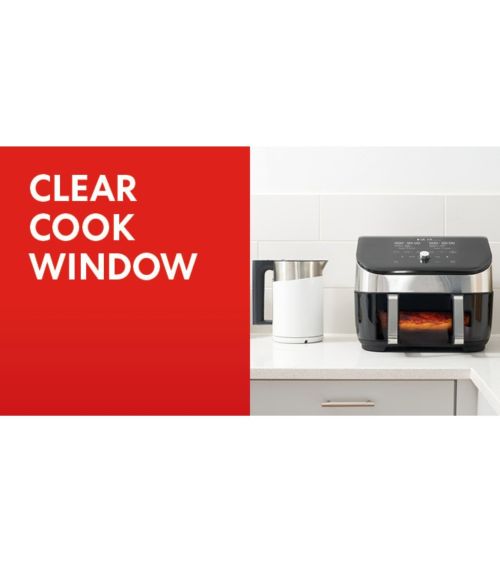 Instant Vortex Plus VersaZone 8.5L oro gruzdintuvė su ClearCook – nerūdijantis plienas, KAINA: 0, KODAS: 140-4100-01-EU-GP | 001