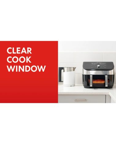 Instant Vortex Plus VersaZone 8.5L oro gruzdintuvė su ClearCook – nerūdijantis plienas, KAINA: 0, KODAS: 140-4100-01-EU-GP | 008