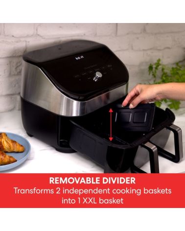 Instant Vortex Plus VersaZone 8.5L oro gruzdintuvė su ClearCook – nerūdijantis plienas, KAINA: 0, KODAS: 140-4100-01-EU-GP | 006