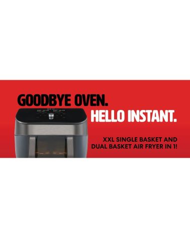 Instant Vortex Plus VersaZone 8.5L oro gruzdintuvė su ClearCook – nerūdijantis plienas, KAINA: 0, KODAS: 140-4100-01-EU-GP | 001