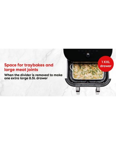 Instant Vortex Plus VersaZone 8.5L oro gruzdintuvė su ClearCook – nerūdijantis plienas, KAINA: 0, KODAS: 140-4100-01-EU-GP | 001