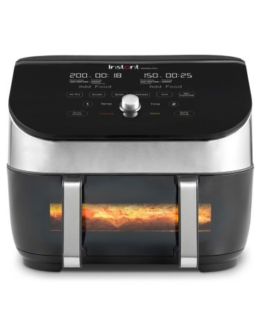 Instant Vortex Plus VersaZone 8.5L oro gruzdintuvė su ClearCook – nerūdijantis plienas, KAINA: 0, KODAS: 140-4100-01-EU-GP | 002
