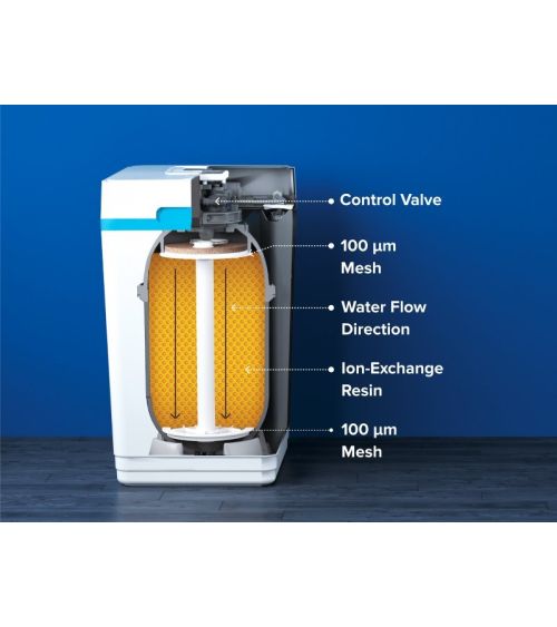 Vandens minkštinimo filtro kolona su KDF derva - AQUAPHOR S800, KAINA: 0, KODAS: AQ-S800-KDF-TANK23 | 001