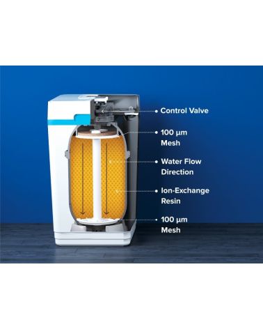 Vandens minkštinimo filtro kolona su KDF derva - AQUAPHOR S800, KAINA: 0, KODAS: AQ-S800-KDF-TANK23 | 002